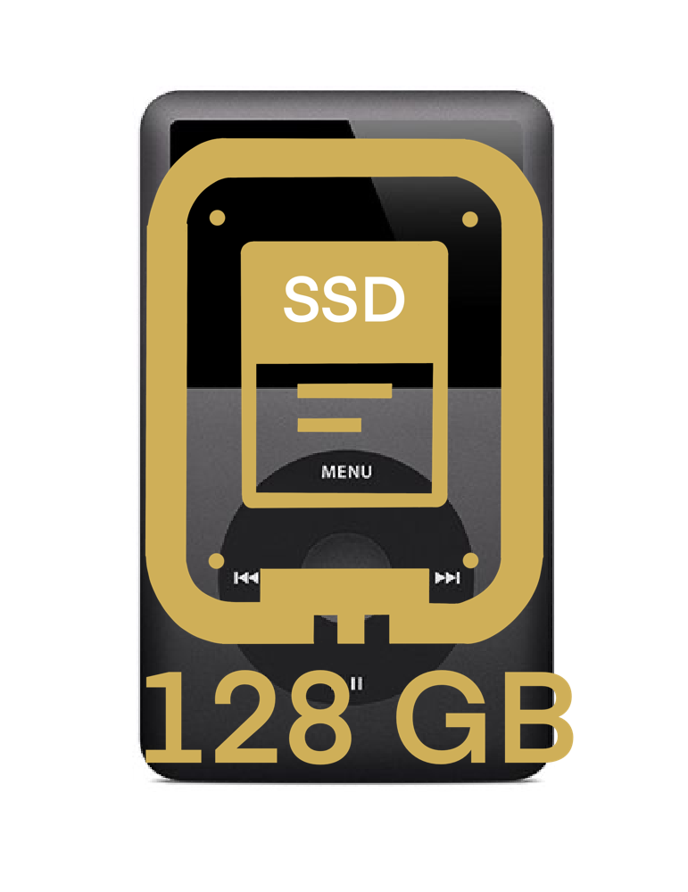 iPod Classic 128GB SSD Upgrade