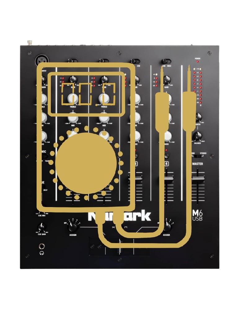 2 to 4 Channel Mixer Logic Board Repair