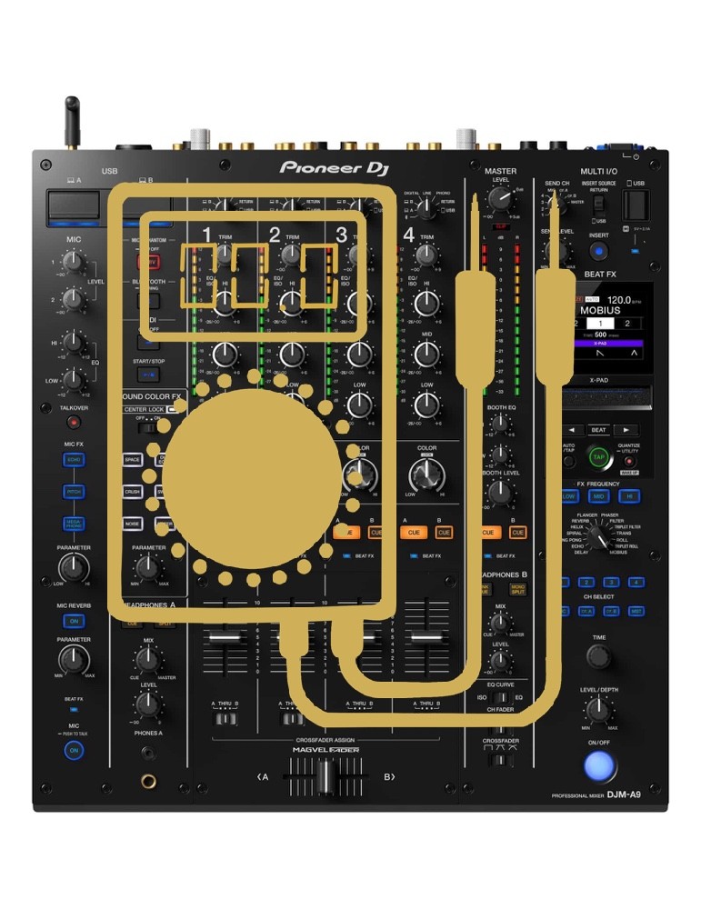 DJ Mixer Logic Board Repair