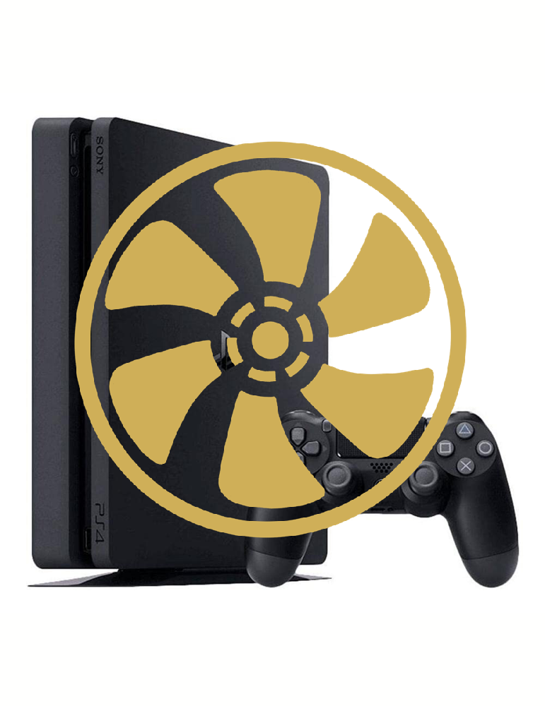 PS4 Slim Loud Fan or Overheating Repair