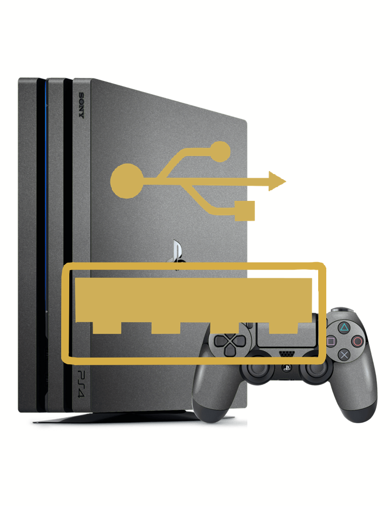 PS4 Pro USB Port Replacement